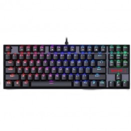 Tastatura Redragon Kumara RGB , Gaming , Mecanica , LED RGB , Negru